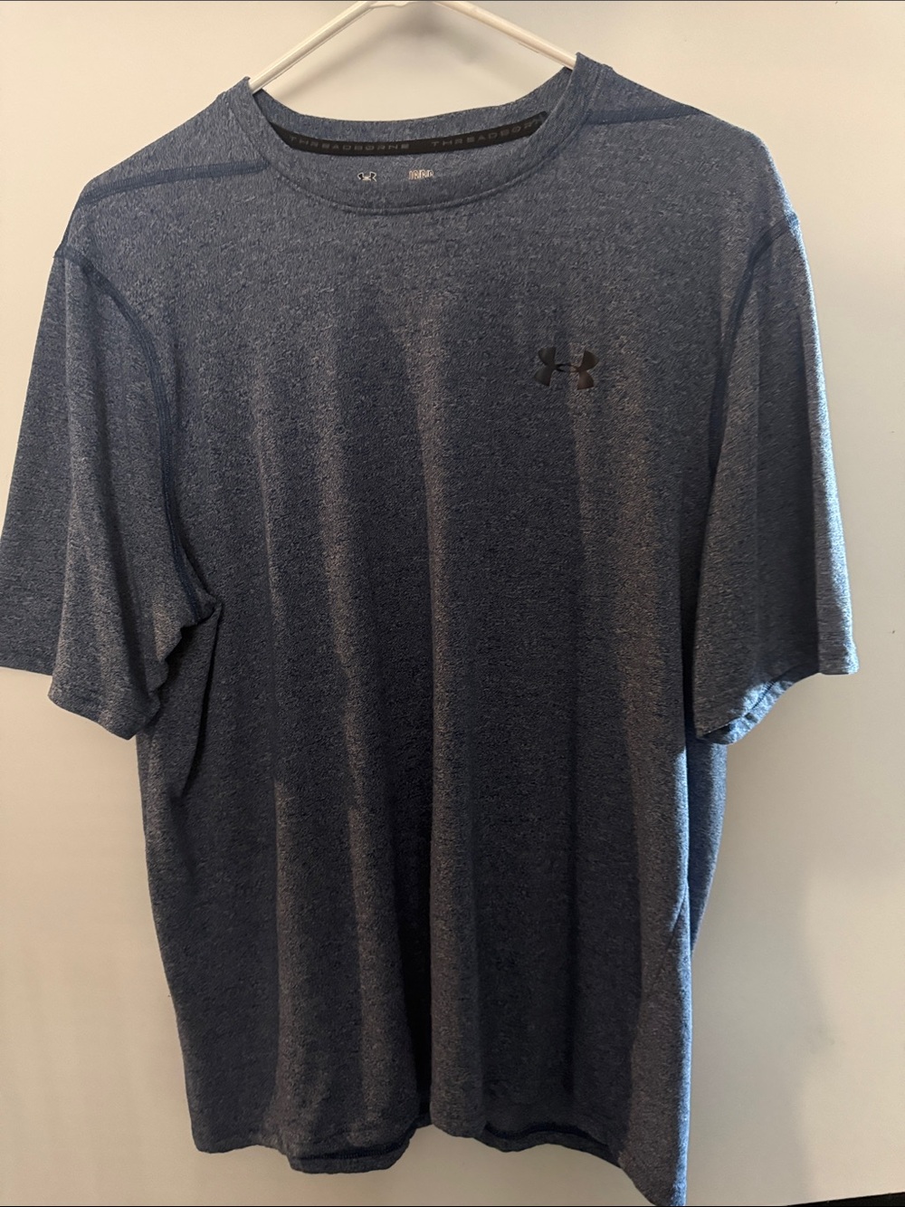Under Armour Men’s Heathered Navy Short Sleeve Performance Tee